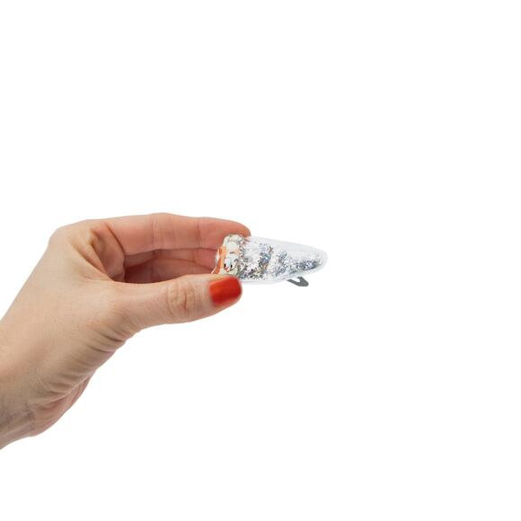 🔥Bluey & Bingo Set of 6 Hair CONFETTI SNAP CLIPS BNWT💥 - Picture 3 of 3